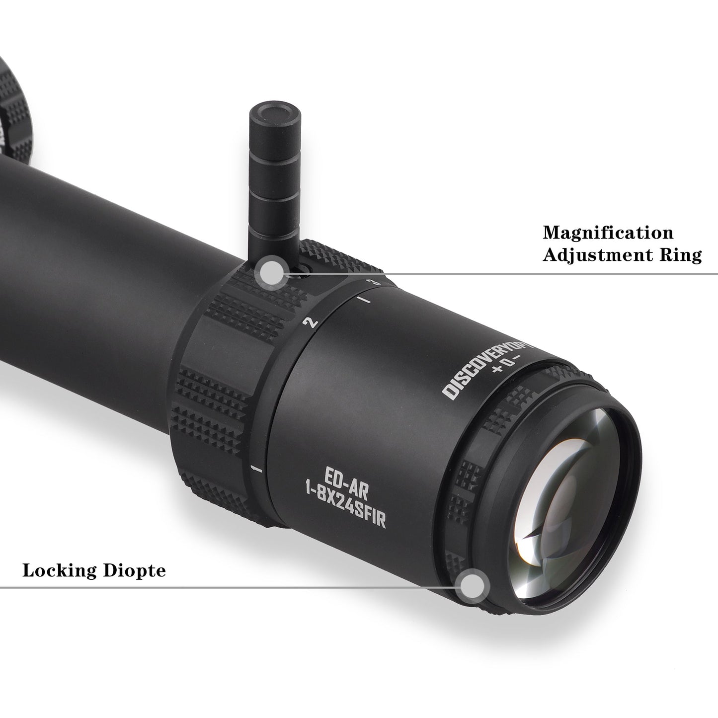 ED-AR 1-8X24SFIR FFP LPVO