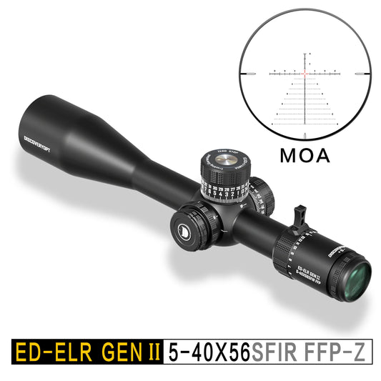 DISCOVERYOPT ED-ELR GEN II 5-40X56SFIR FFP-MRAD/MOA-Z Diameter:35MM