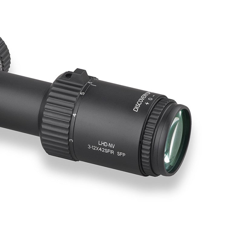 LHD 3-12X42SFIR SFP optics Scopes - DiscoveryOpt Rifle Scopes-UK -