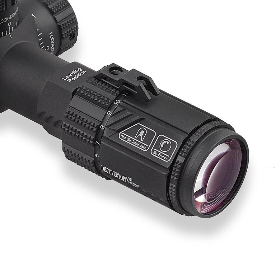 HS 6-24X50SF FFP front reinforced shock shield optics scope - DiscoveryOpt Rifle Scopes-UK - 