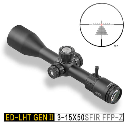 ED-LHT GEN2 3-15X50SFIR FFP-Z Optics Scopes