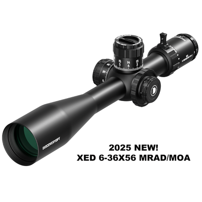 2025 NEW! XED 6-36X56SFIR FFP-MRAD/MOA-ZERO STOP Tube:35MM